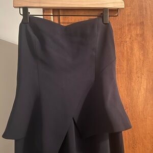 Strapless Black Women's Dress